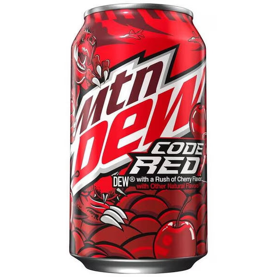 Drinks - Mountain Dew Code Red