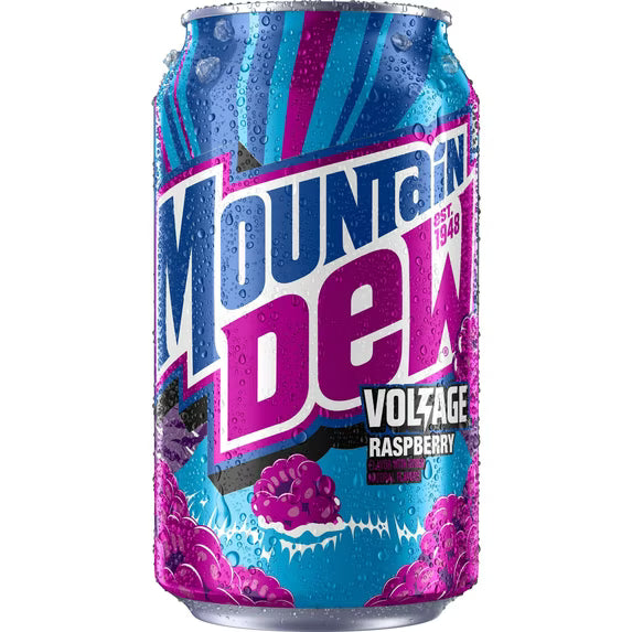 Drinks - Mountain Dew Voltage Rasberry
