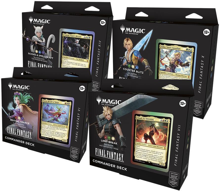 Magic the Gathering - FINAL FANTASY Commander Deck Display - Commander: FINAL FANTASY (FIC)