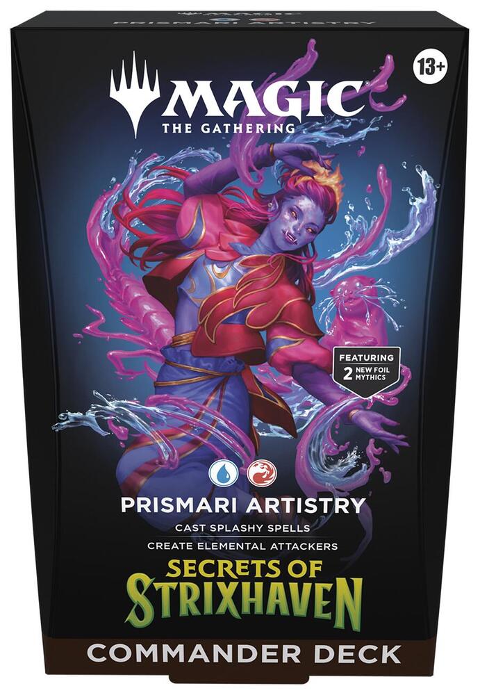 Magic the Gathering - Secrets of Strixhaven Commander Deck - Prismari Artistry - Commander: Secrets of Strixhaven (SOC)