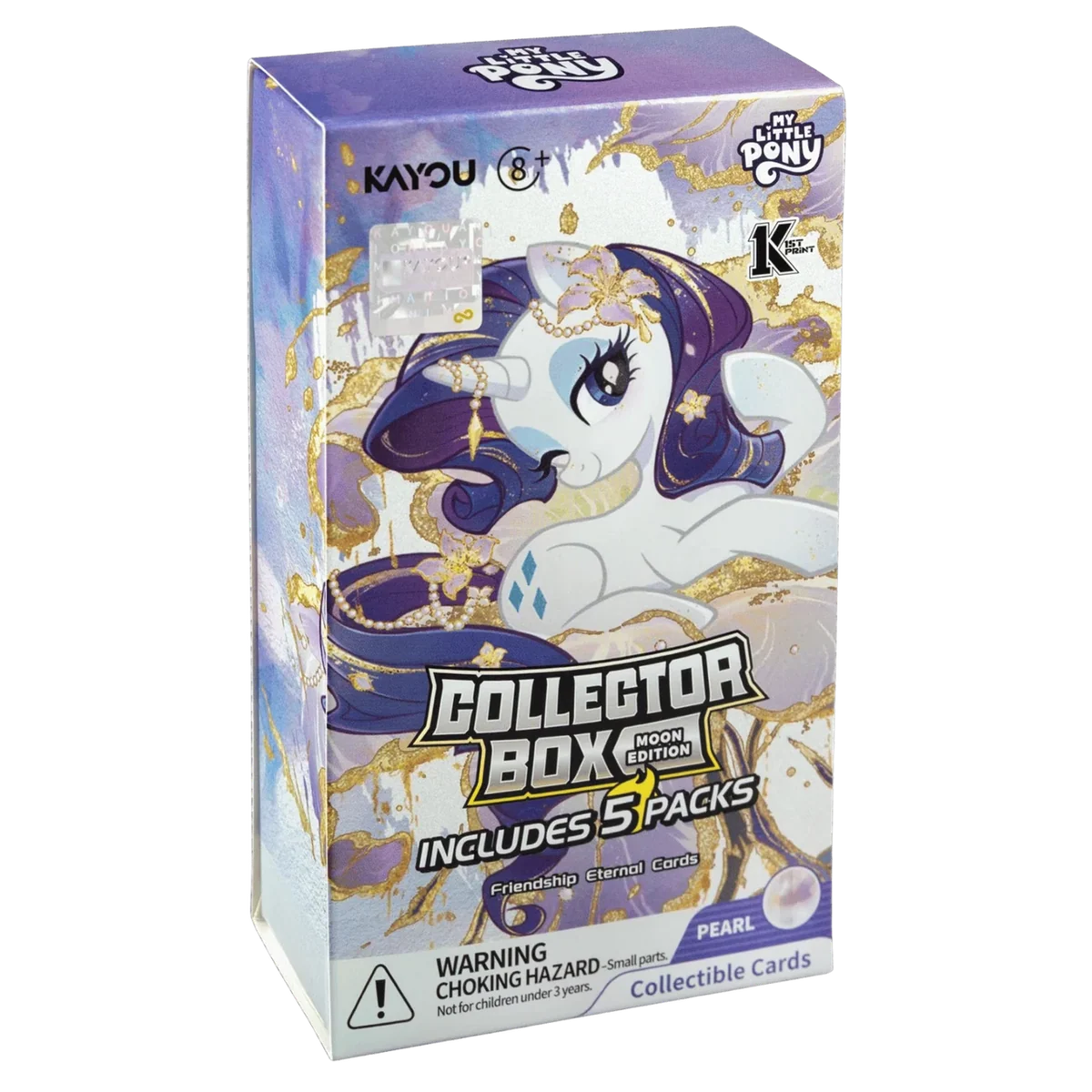 My Little Pony TCG: Friendship Eternal Cards, Moon Edition- Collector Box- 004 (5 packs)