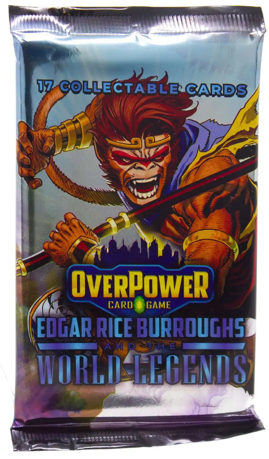 Overpower - Overpower Edgar Rice Burroughs and the World Legends Trading Card BOOSTER Pack [17 Cards]