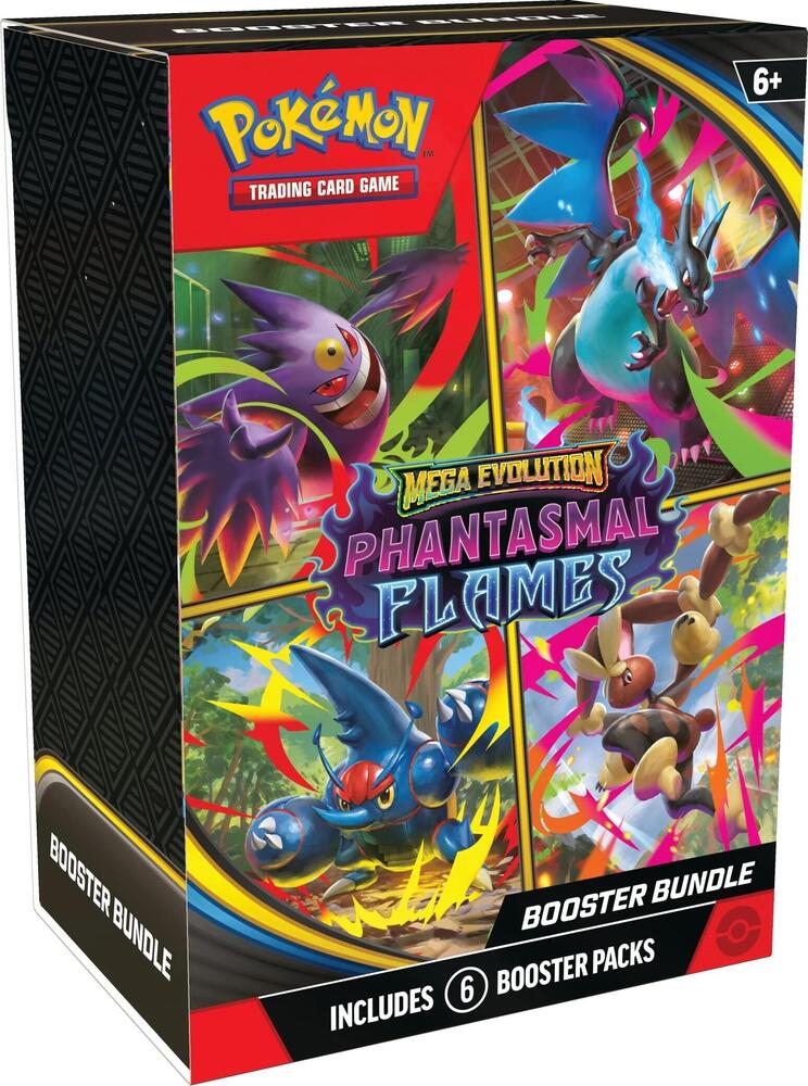 Pokemon - Phantasmal Flames Booster Bundle - ME02: Phantasmal Flames (PFL)
