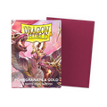 Supplies - Dragon Shield Card Sleeves - Dual Matte (Pomegranate/Gold)