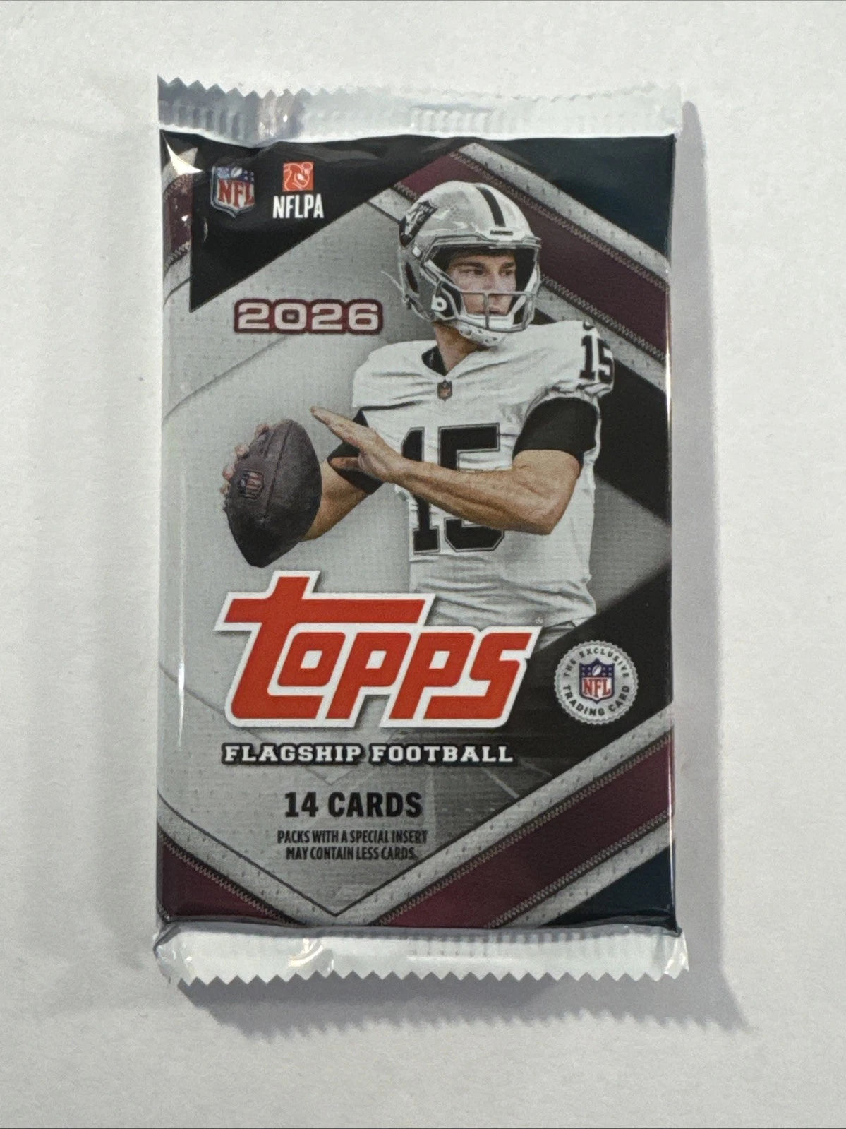 Football- 2026 Topps Flagship Football Factory Sealed Retail Pack From Box - 14 Cards NFL
