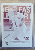 2022 Topps Opening Day Aaron Judge Magenta Printing Plate 1 of 1