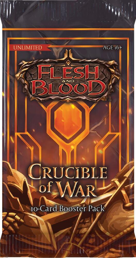 Flesh and Blood - Crucible of War Booster Pack [Unlimited Edition] - Crucible of War (CRU)