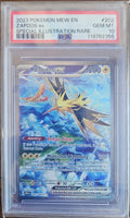 2023 Zapdos ex  202/165 - PSA 10