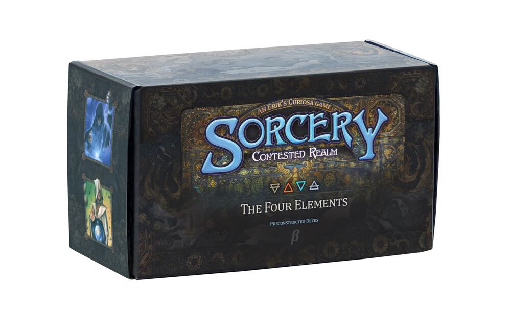 Sorcery - The Four Elementals Preconstructed Deck Box (Beta) - Beta (B)
