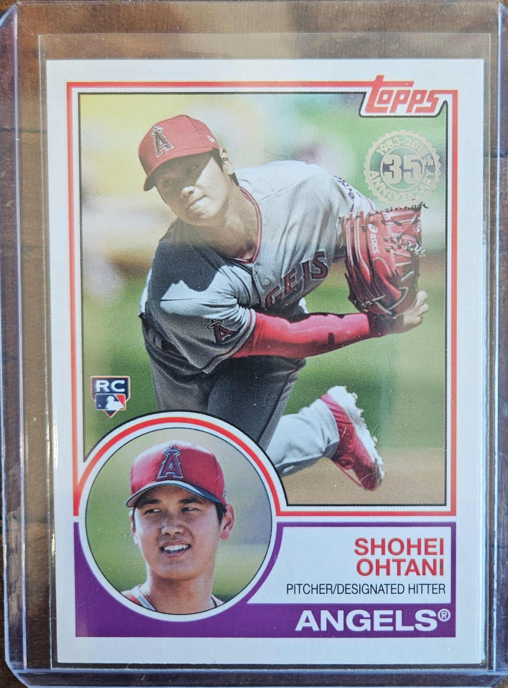 2018 Topps 35th Anniversary Shohei Ohtani