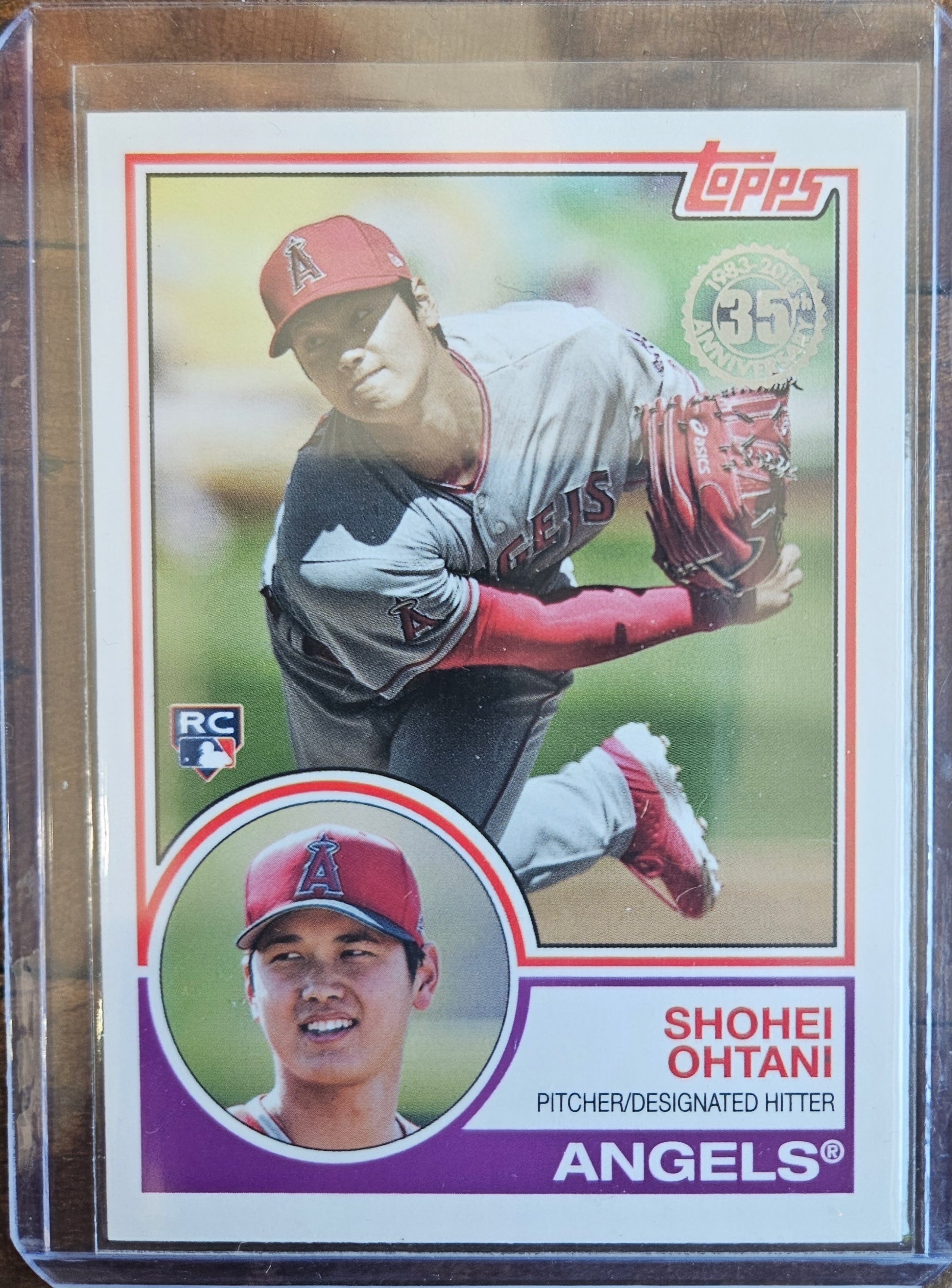 2018 Topps 35th Anniversary Shohei Ohtani