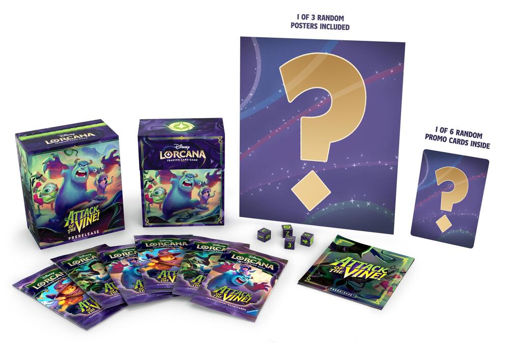 Disney Lorcana - Disney Lorcana: Attack of the Vine! Prerelease Box - Attack of the Vine! (13)
