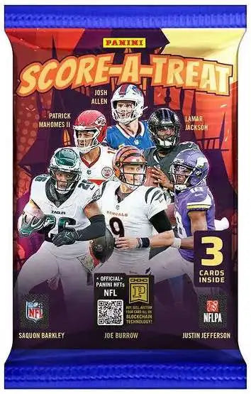 Football - NFL 2025 Score-a-Treat Football Trading Card Pack [3 Cards]