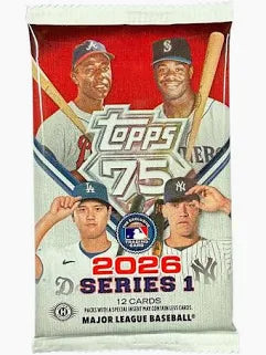 Baseball - 2026 Topps Series 1 Hobby Pack