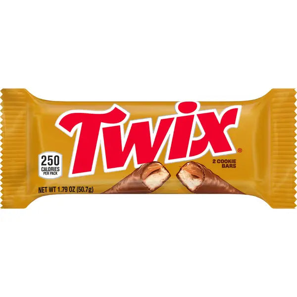 Candy - Twix 1.79 oz Caramel Cookie Milk Chocolate Candy Bar