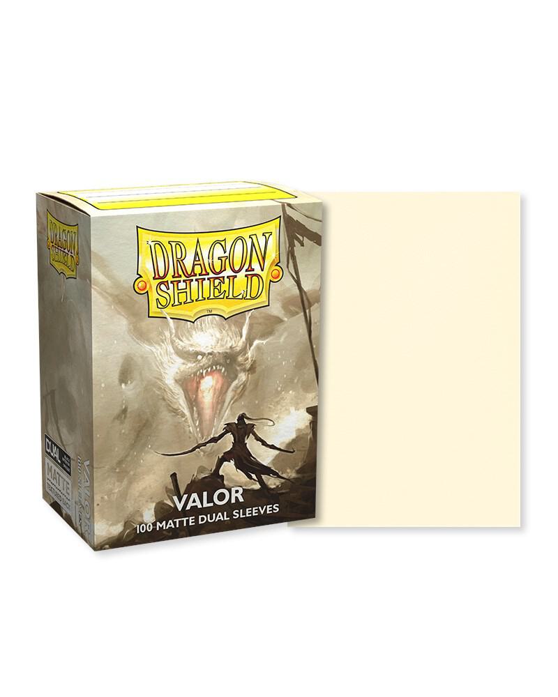 Supplies - Dragon Shield Dual Matte Standard Sleeves - Valor (100-Pack) - Dragon Shield Card Sleeves