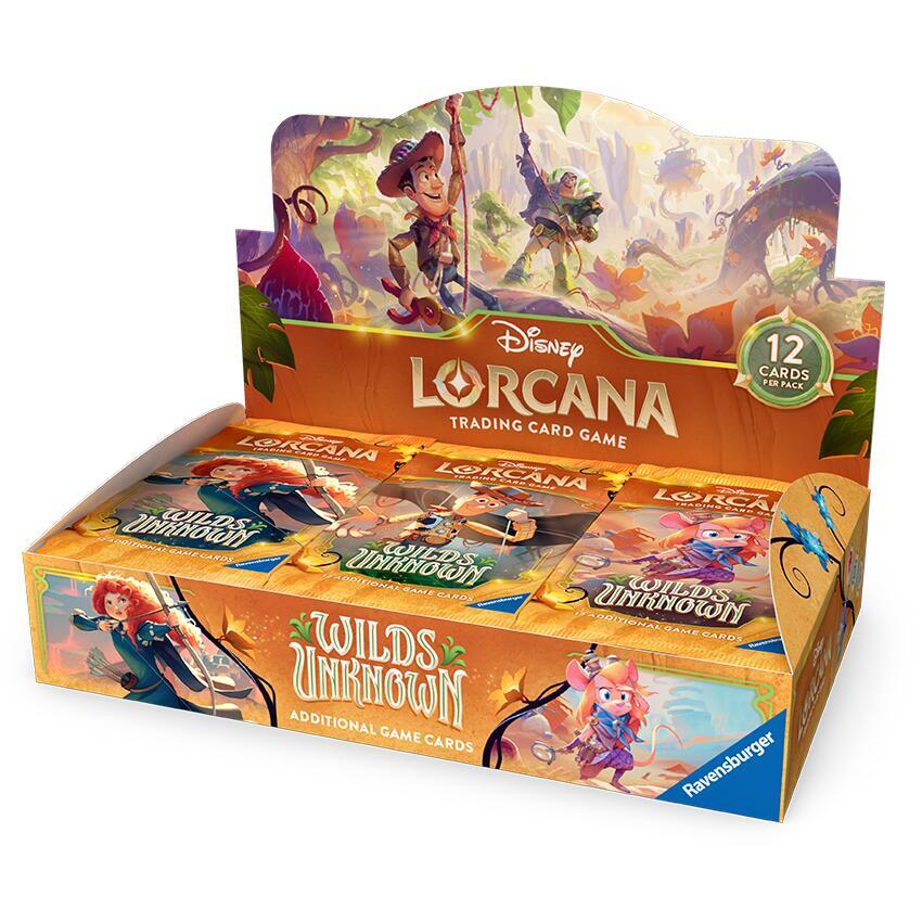 Disney Lorcana - Disney Lorcana: Wilds Unknown Booster Box - Wilds Unknown (12)