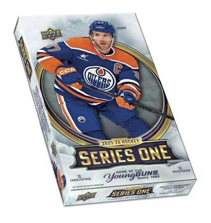 Hockey - 2025-26 Upper Deck Series 1 Hockey Hobby Box